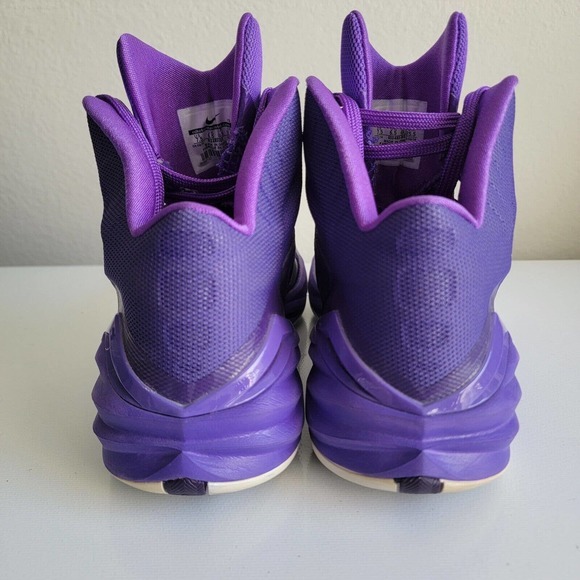 Nike Hyperdunk Men Size 7.5 High Top Basketball Shoes Sneakers Purple 653483-505 - Picture 6 of 12